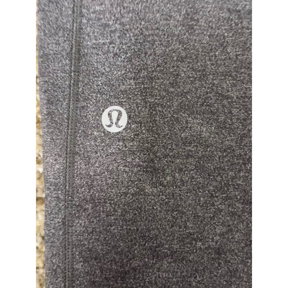 Lululemon Speed Up Tight Heathered Charcoal Grey Running Leggings Size 4 28in